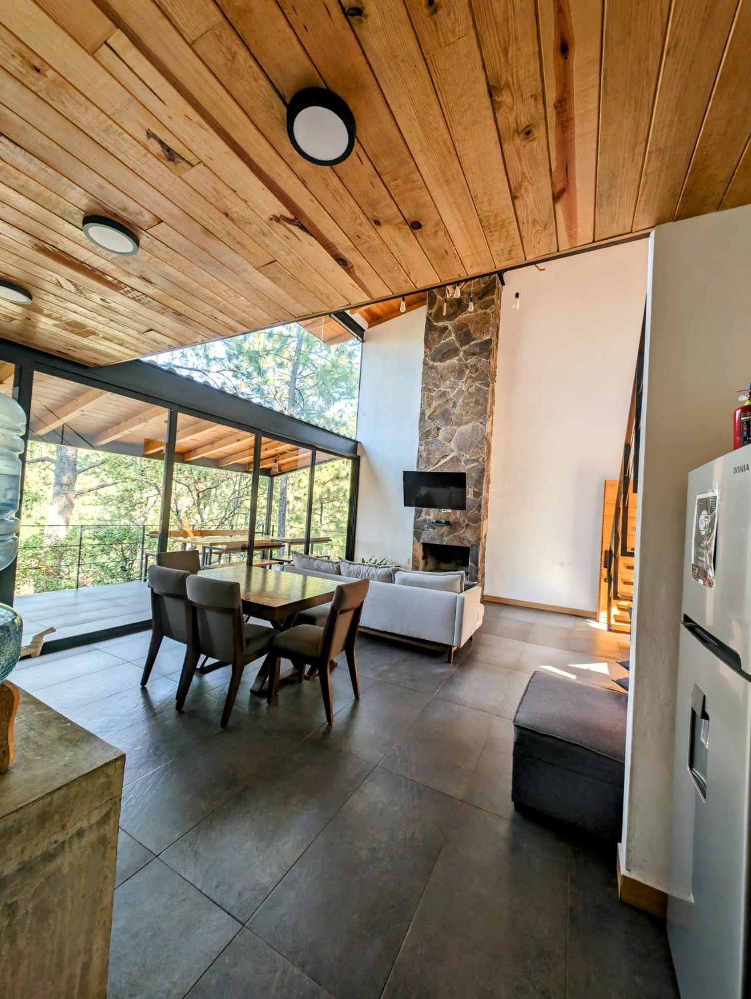 Cabana La Finca Мазамитла Экстерьер фото