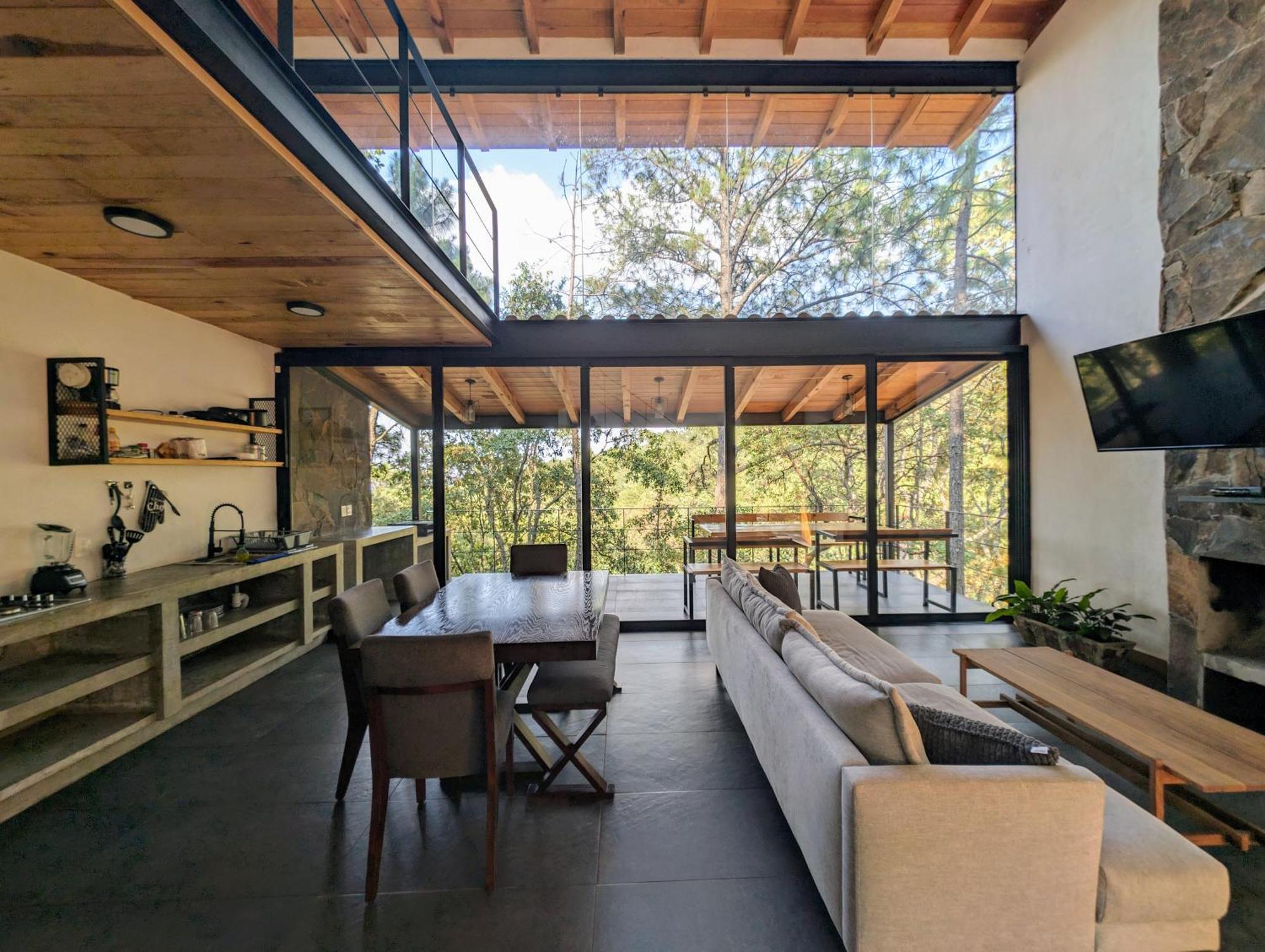 Cabana La Finca Мазамитла Экстерьер фото