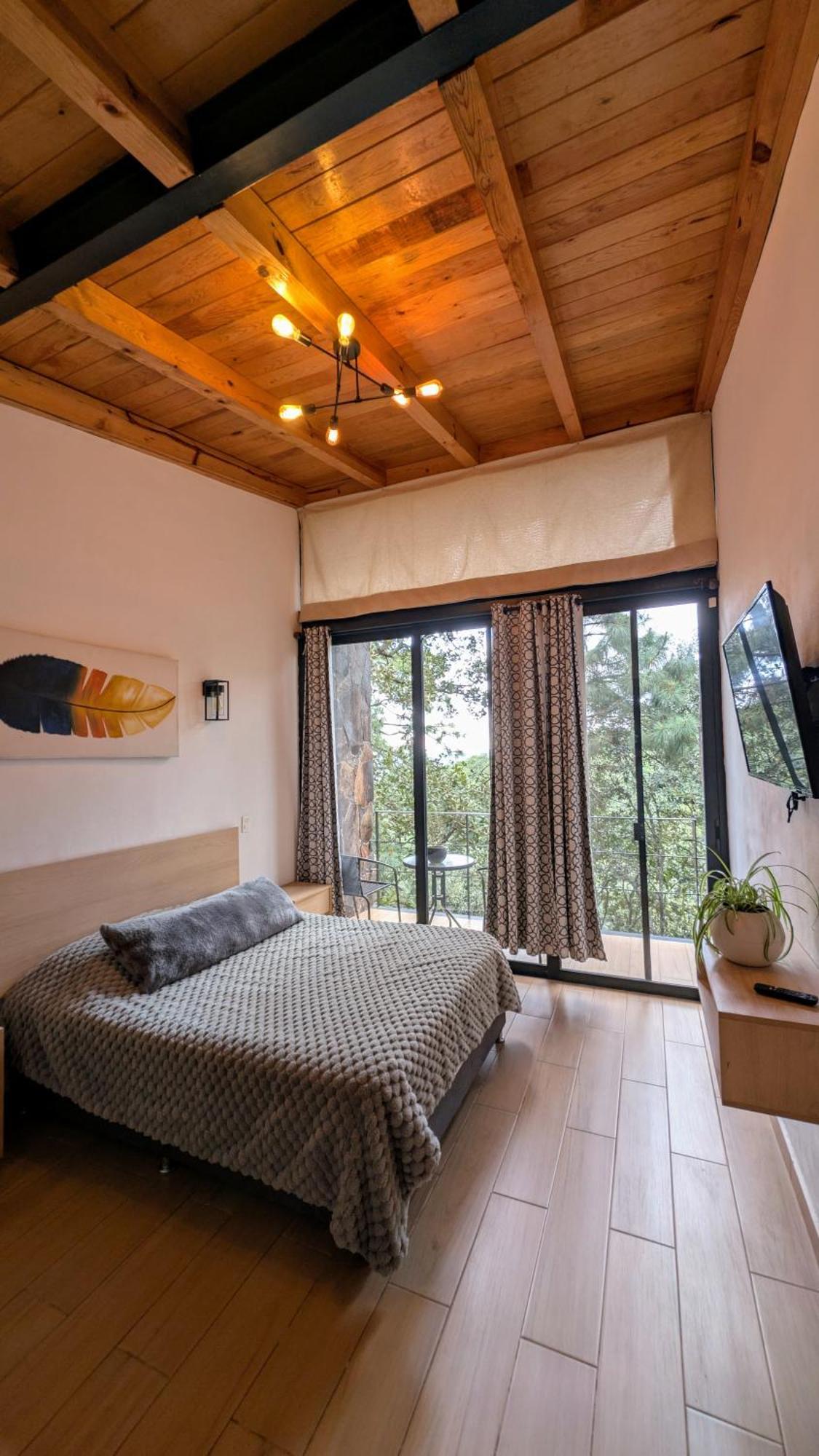 Cabana La Finca Мазамитла Экстерьер фото