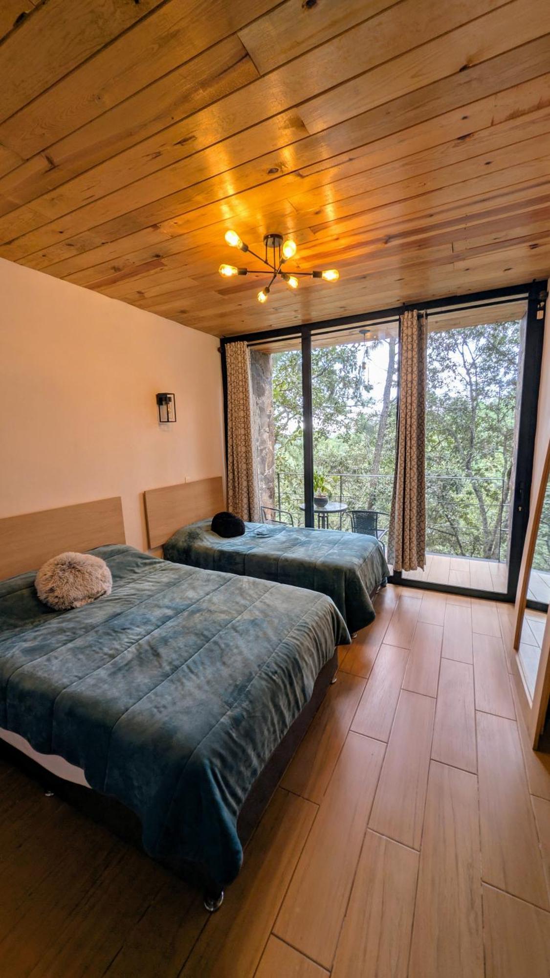 Cabana La Finca Мазамитла Экстерьер фото